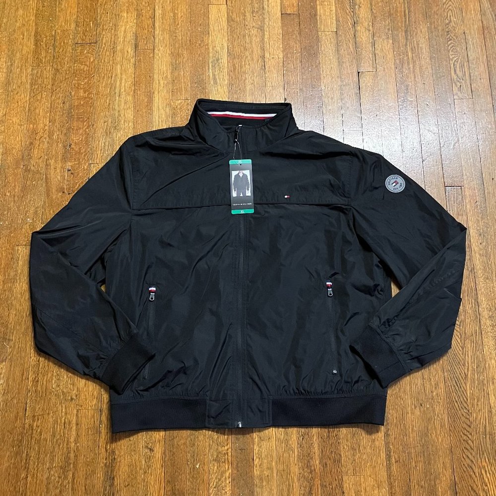 Tommy Hilfiger Men's Bomber Jacket - Black